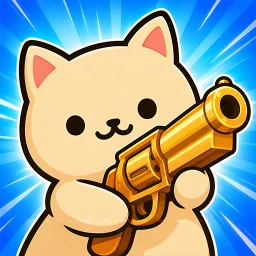 Idle Cat Gunner: Shooter RPG simgesi