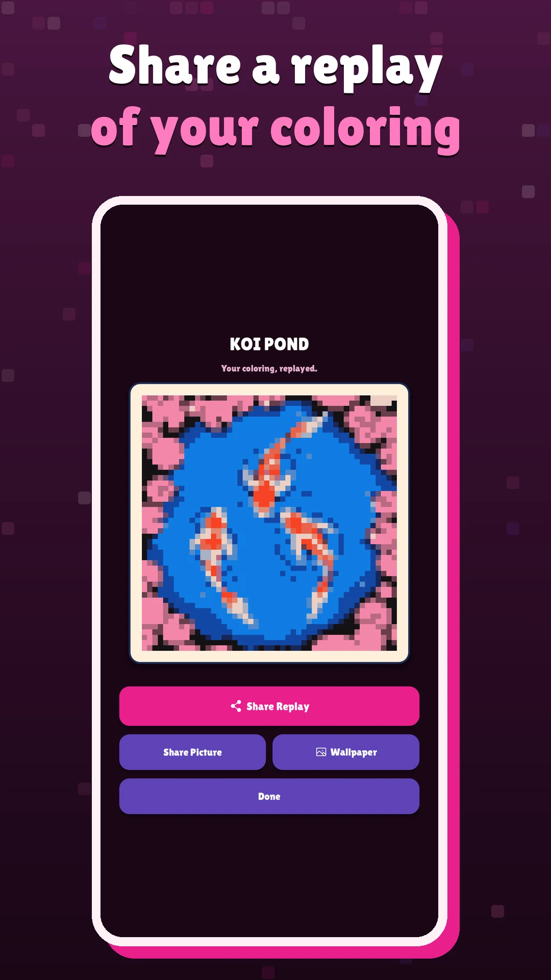 Pigment Pop: Mystery Coloring screenshot
