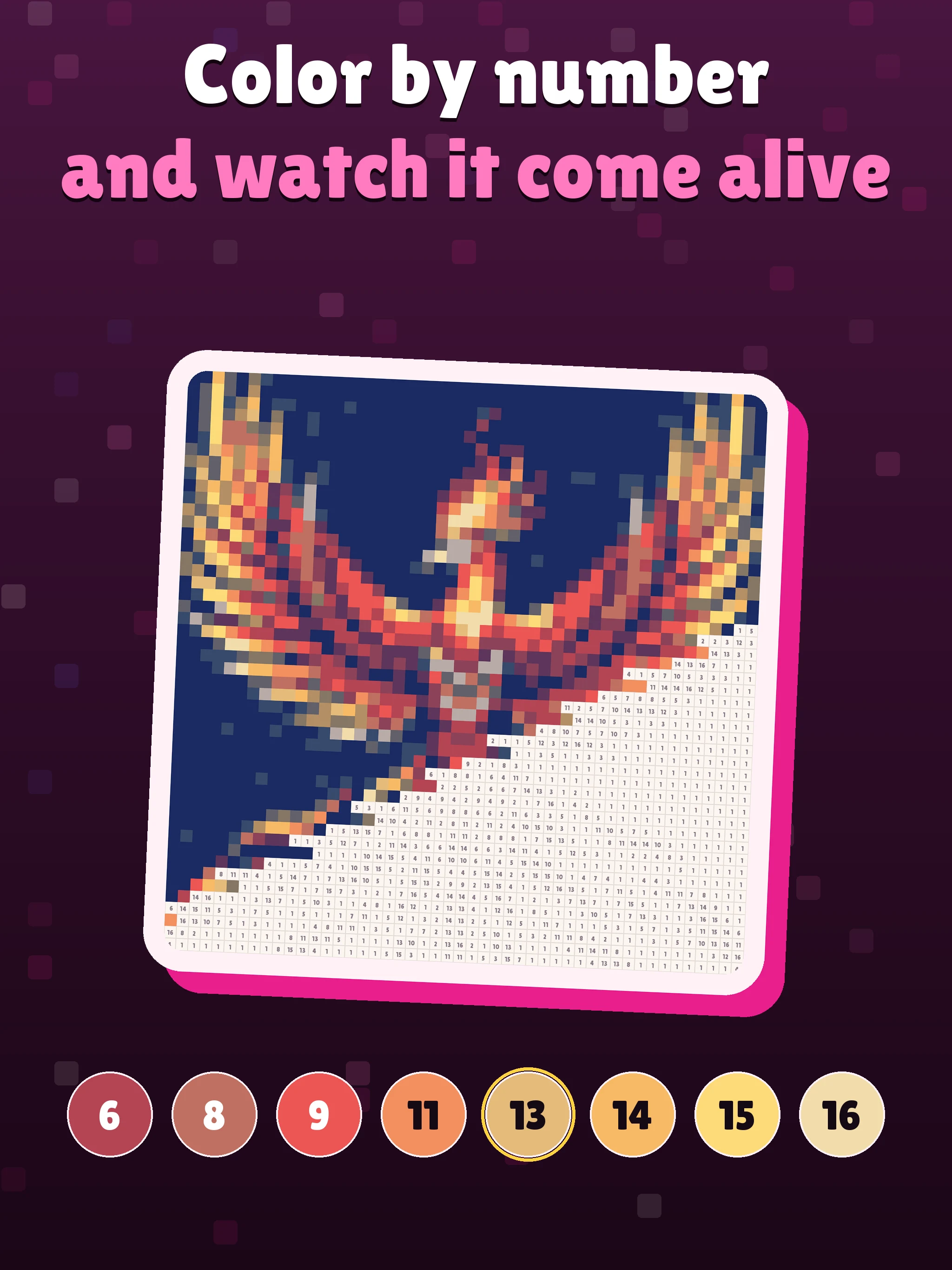 Pigment Pop: Mystery Coloring screenshot